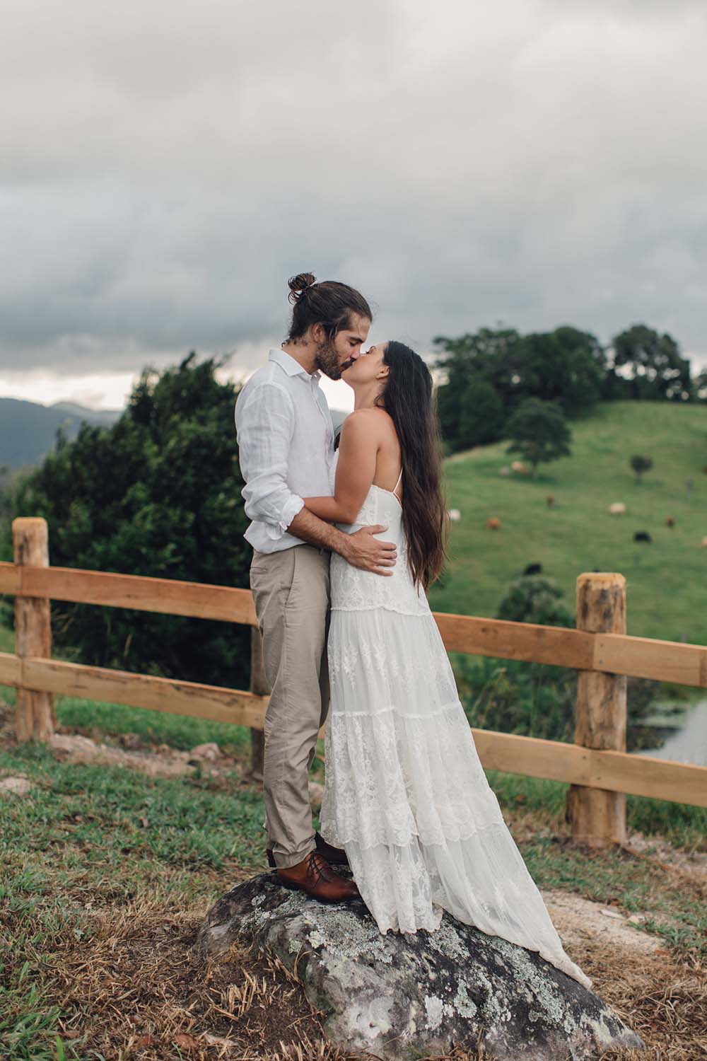 At Dusk Tweed Hinterland Styled Shoot Bramblewood Farm | The Events Lounge - Gold Coast Wedding Planner and Stylist - www.theeventslounge.com.au