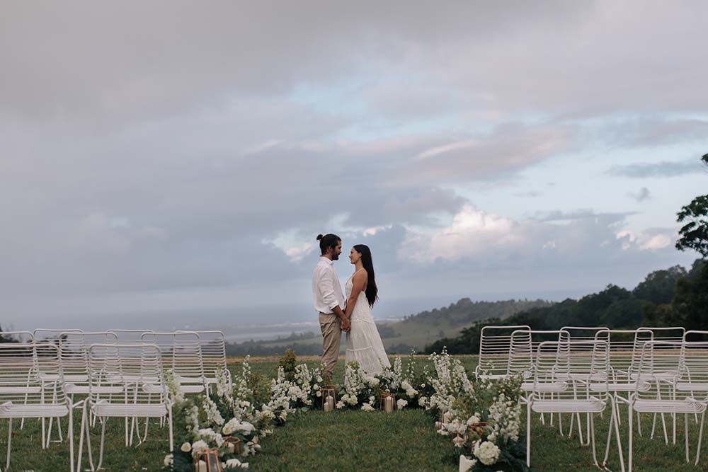 At Dusk Tweed Hinterland Styled Shoot Bramblewood Farm | The Events Lounge - Gold Coast Wedding Planner and Stylist - www.theeventslounge.com.au