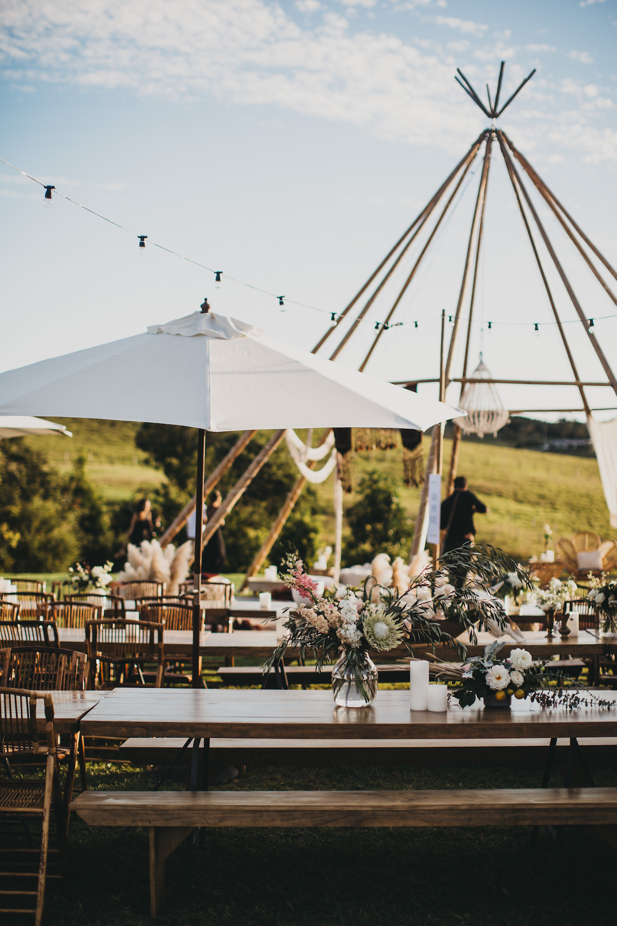 Real Wedding: Kim + Gabe, a Festival Romance in the Byron Bay Hinterland | The Events Lounge, Byron Bay Wedding Planner