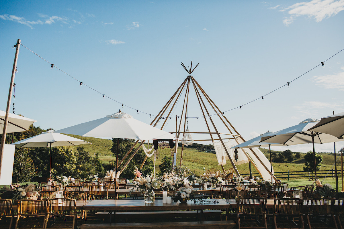 Real Wedding: Kim + Gabe, a Festival Romance in the Byron Bay Hinterland | The Events Lounge, Byron Bay Wedding Planner