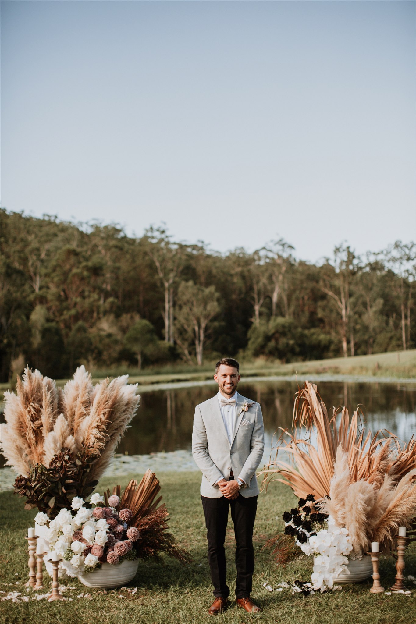 Real Wedding: Alex + Michael, Gold Coast Farmhouse Wedding Styled by The Events Lounge