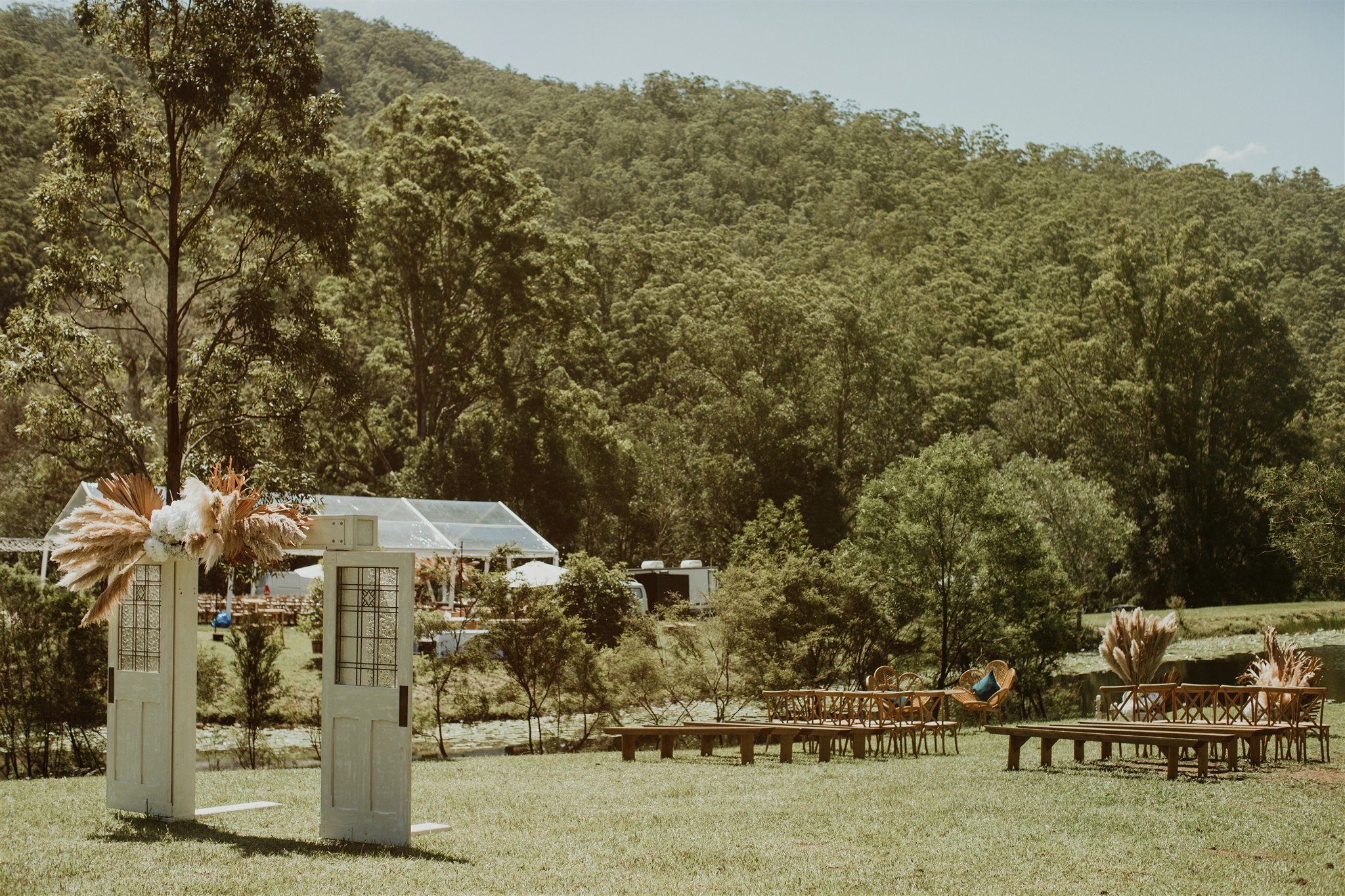 Real Wedding: Alex + Michael, Gold Coast Farmhouse Wedding Styled by The Events Lounge