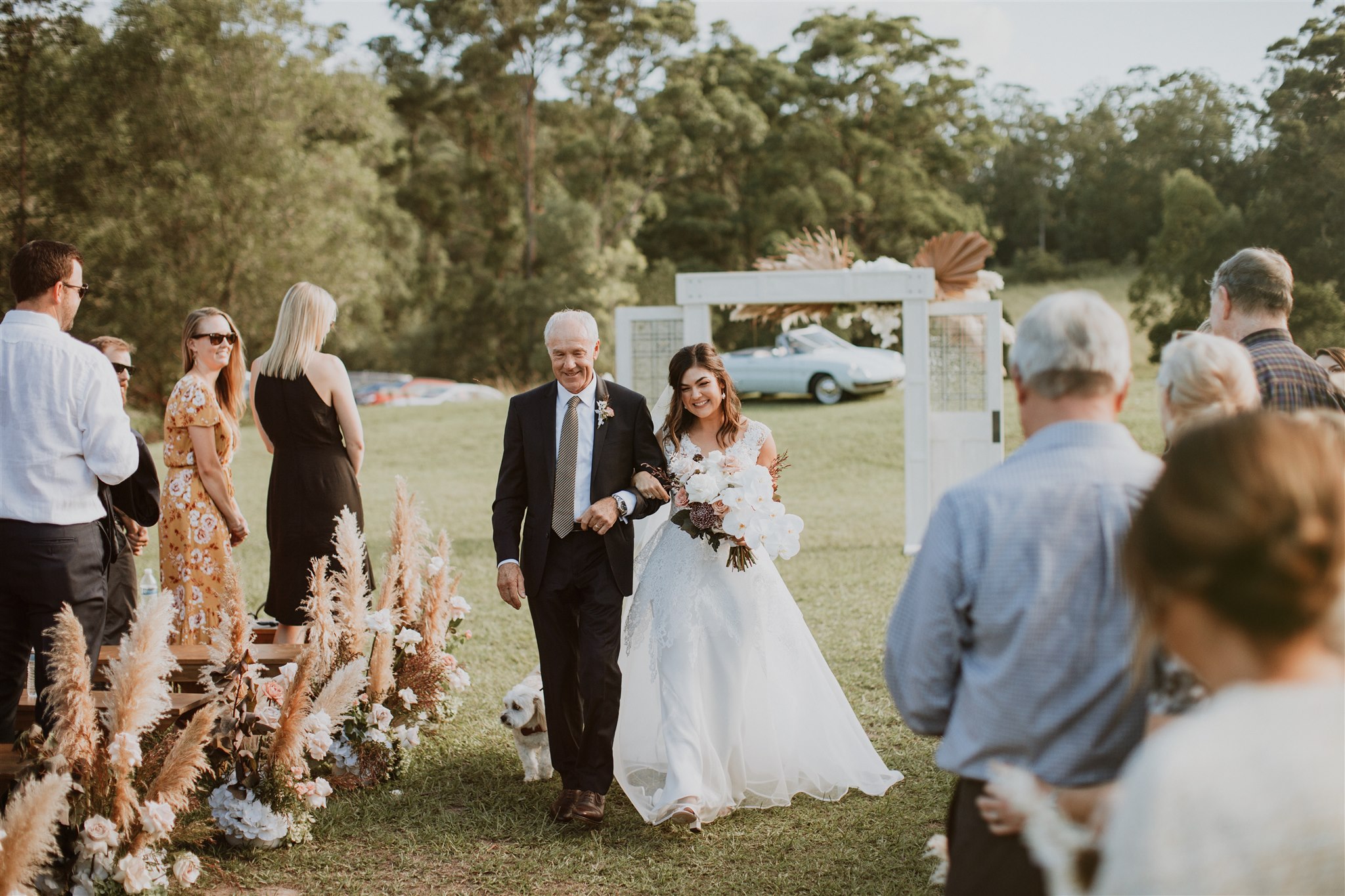 Real Wedding: Alex + Michael, Gold Coast Farmhouse Wedding Styled by The Events Lounge