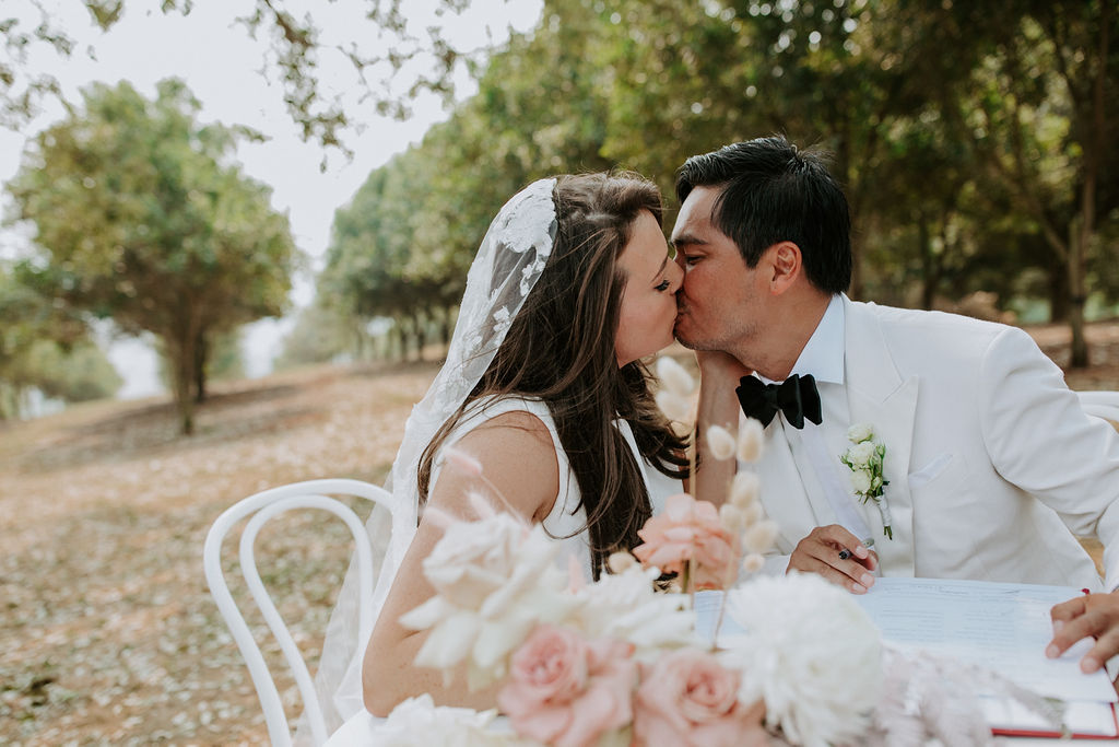 Claudia + Paulie's Modern Luxe Wedding at The Orchard Estate, Byron Bay | The Events Lounge Wedding Planning