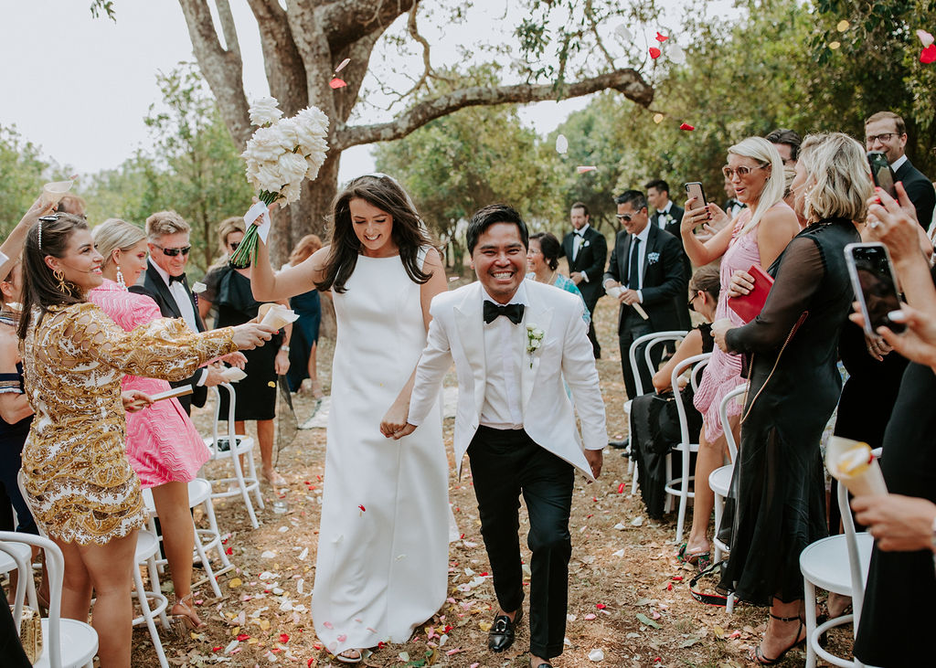 Claudia + Paulie's Modern Luxe Wedding at The Orchard Estate, Byron Bay | The Events Lounge Wedding Planning