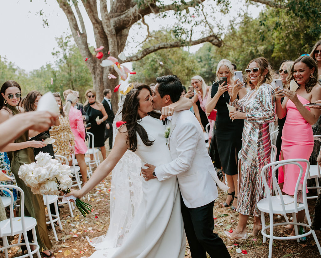 Claudia + Paulie's Modern Luxe Wedding at The Orchard Estate, Byron Bay | The Events Lounge Wedding Planning