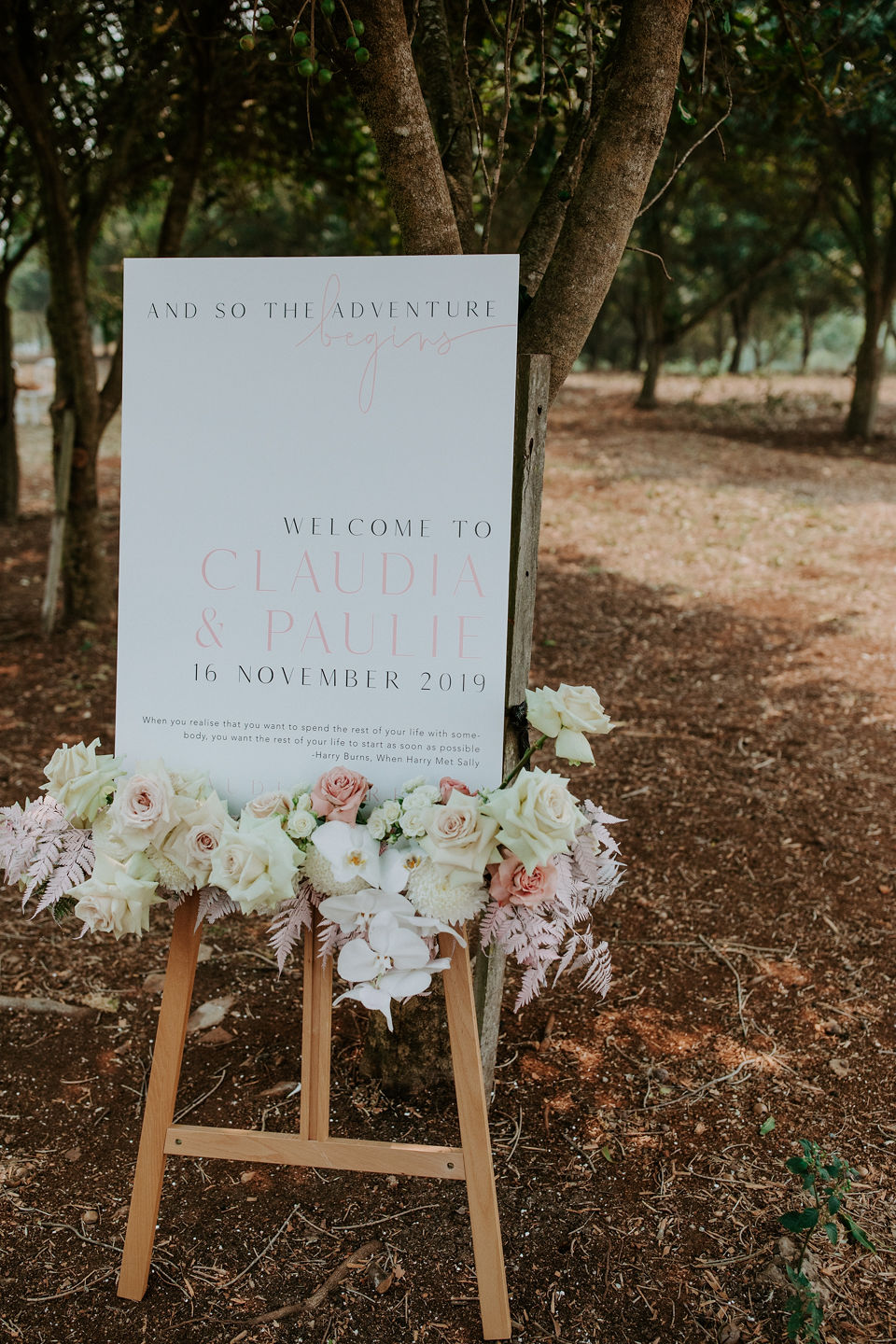 Claudia + Paulie's Modern Luxe Wedding at The Orchard Estate, Byron Bay | The Events Lounge Wedding Planning