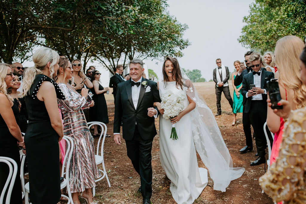 Claudia + Paulie's Modern Luxe Wedding at The Orchard Estate, Byron Bay | The Events Lounge Wedding Planning