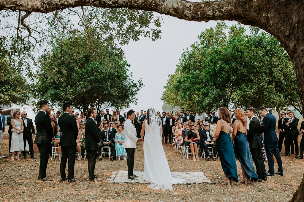 Claudia + Paulie's Modern Luxe Wedding at The Orchard Estate, Byron Bay | The Events Lounge Wedding Planning