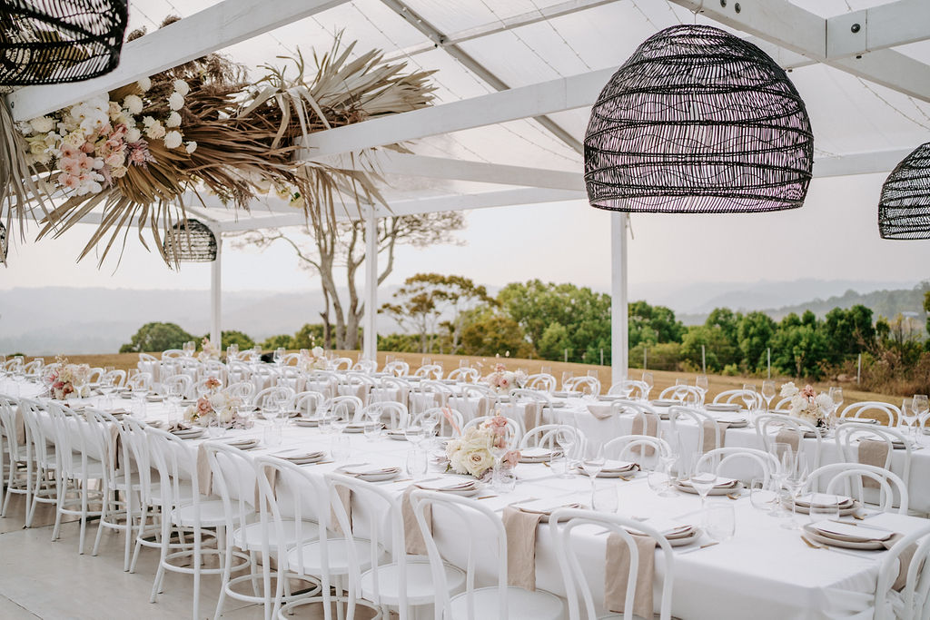 Claudia + Paulie's Modern Luxe Wedding at The Orchard Estate, Byron Bay | The Events Lounge Wedding Planning