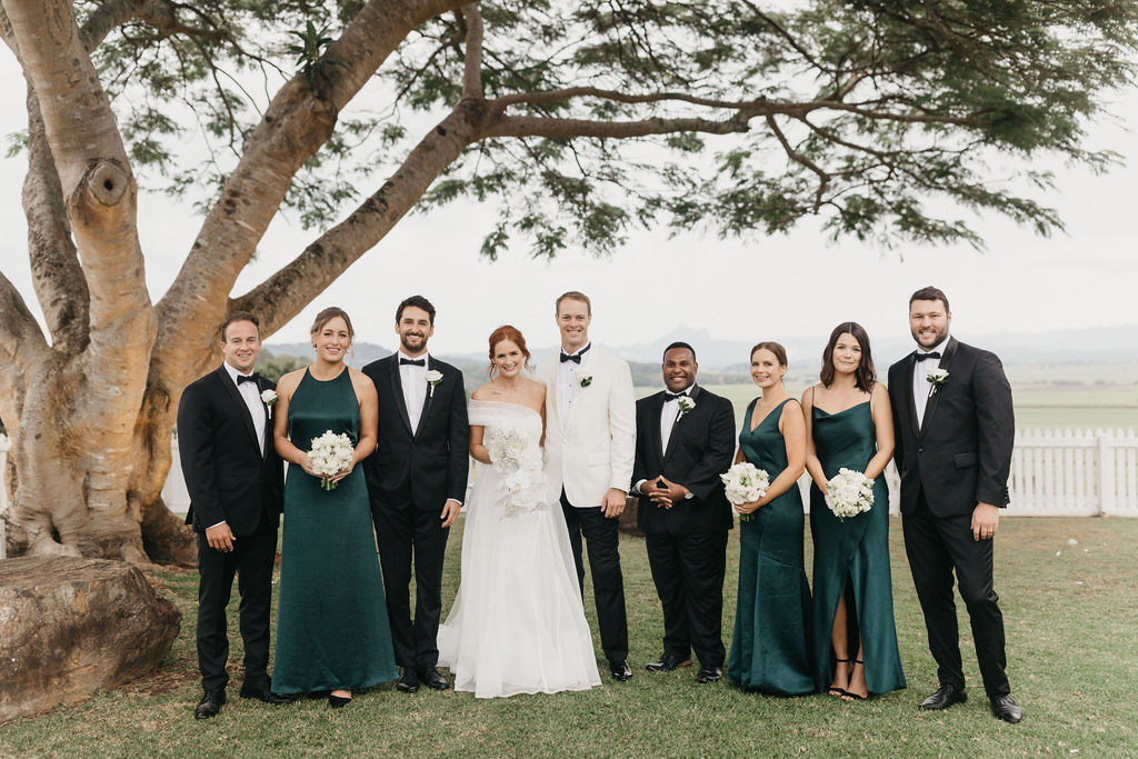 Rachel + Curt's Tweed Coast Wedding at Fins Plantation House | The Events Lounge Wedding Planning