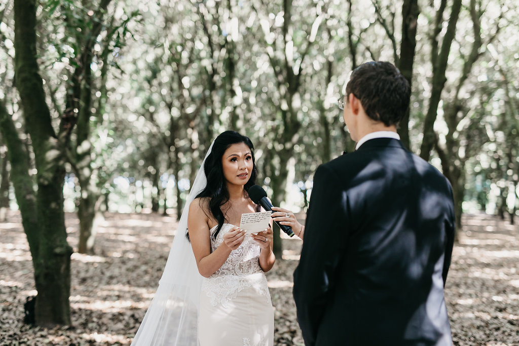 Real Wedding: Anabela + Mathias, Hinterland Romance at The Orchard Estate, Byron Bay