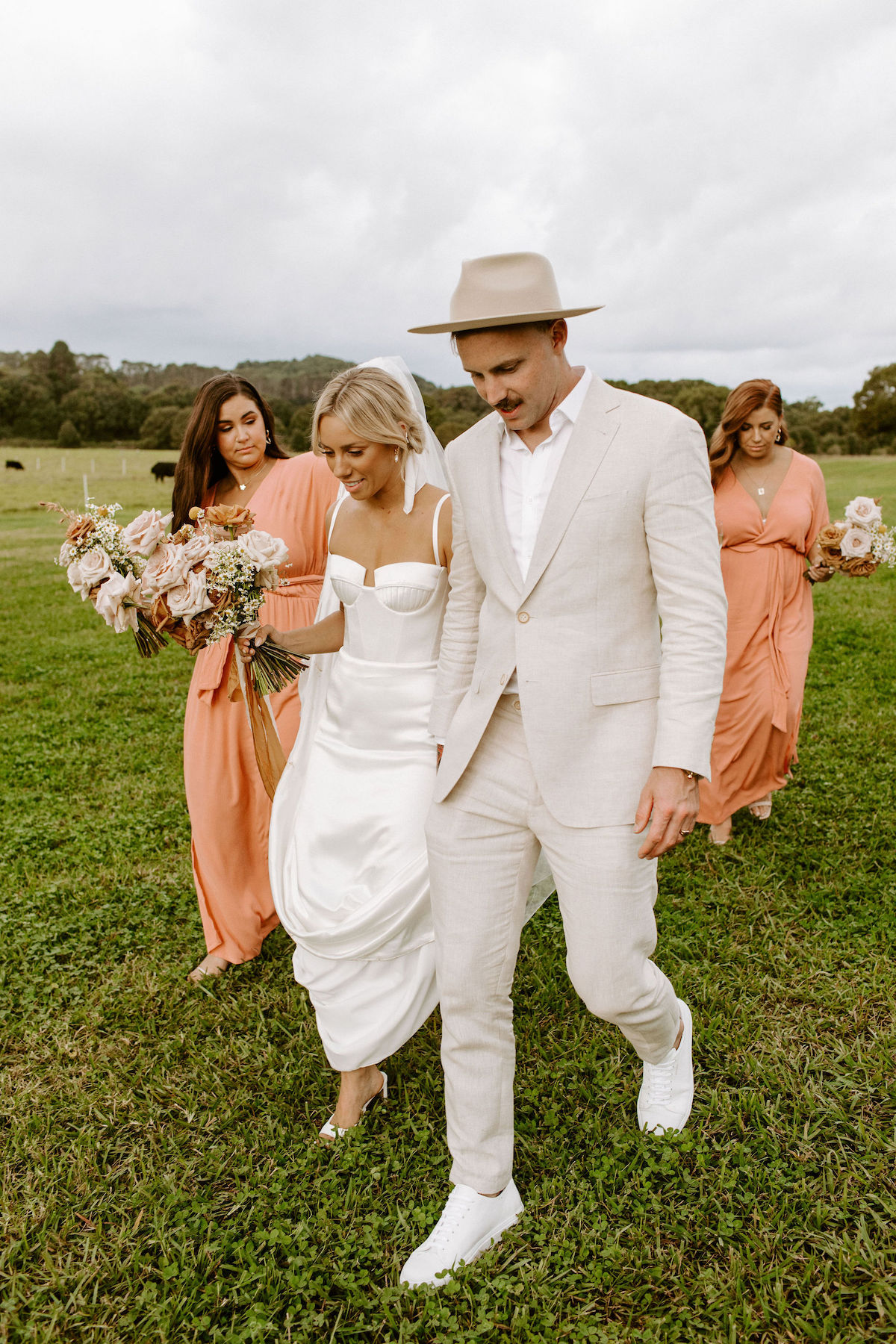 Real Wedding: Sarah + Kurt at Frida's Field, Byron Bay | The Events Lounge